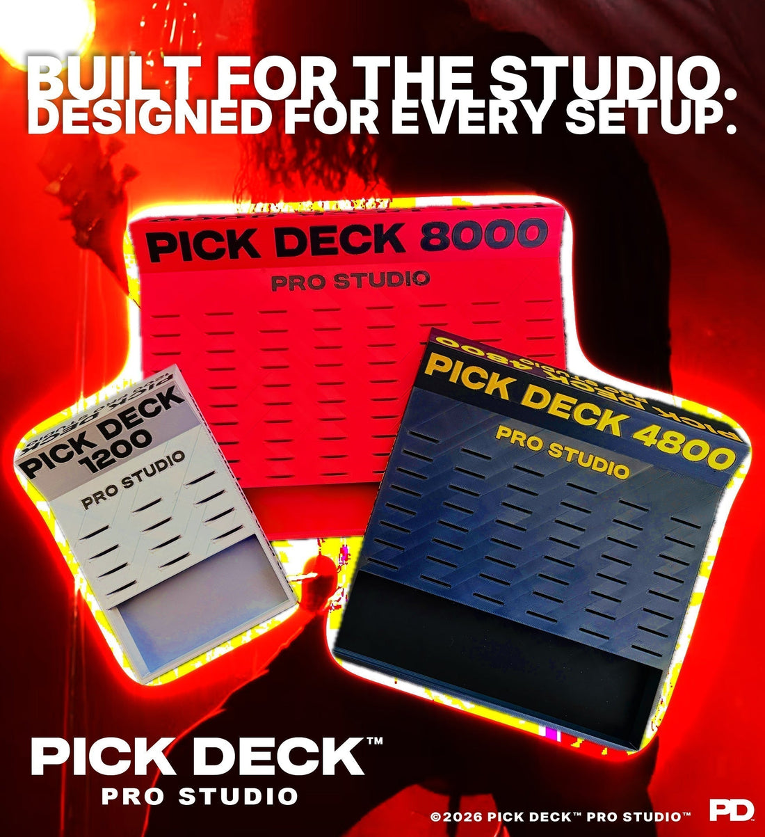 BUILT FOR THE STUDIO. DESIGNED FOR EVERY SETUP.
