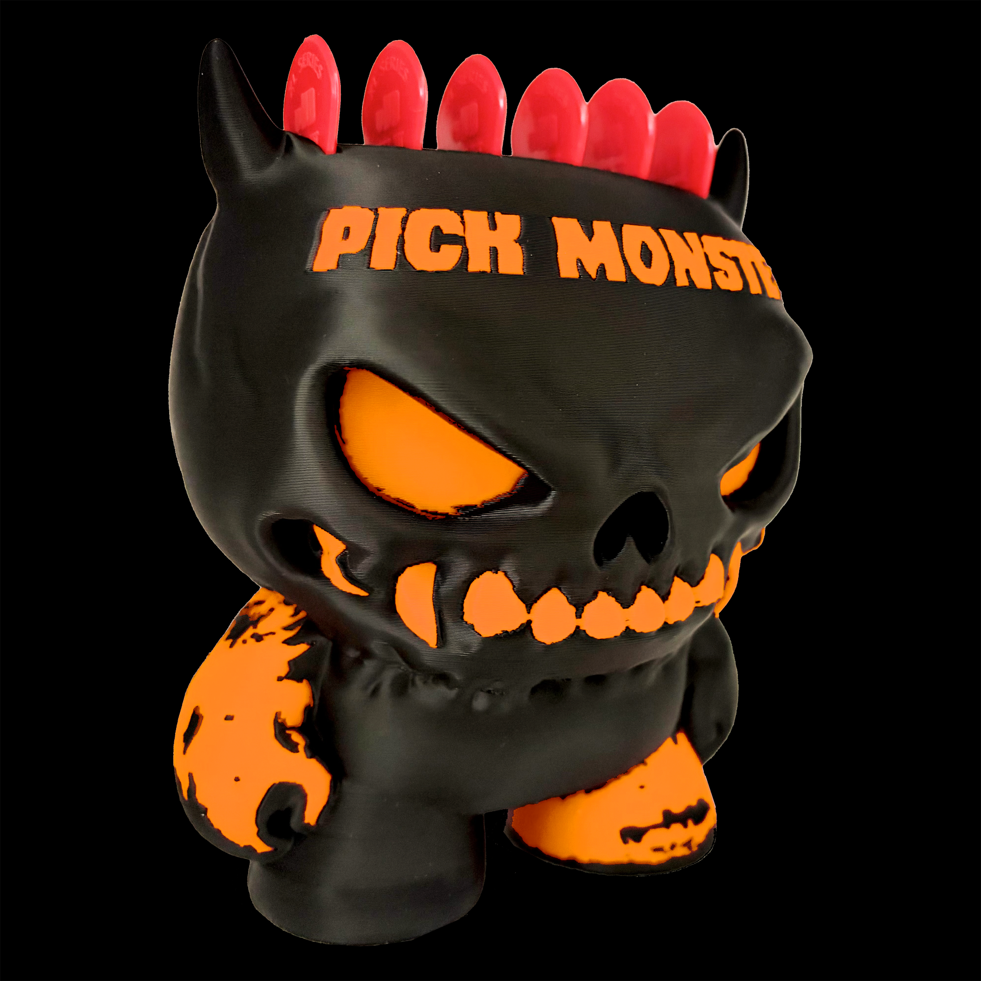 PICK MONSTER™ GUITAR SIX PICK HOLDER #012XR